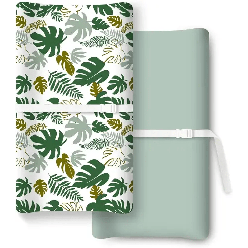 Extra Stretchy Changing Pad Cover, Ultra Soft Premium Jersey Knit Changing Pad Sheets, Unisex for Boys Girls, Fits All Standard Changing Tables/Dresser Tops - 2 Pack