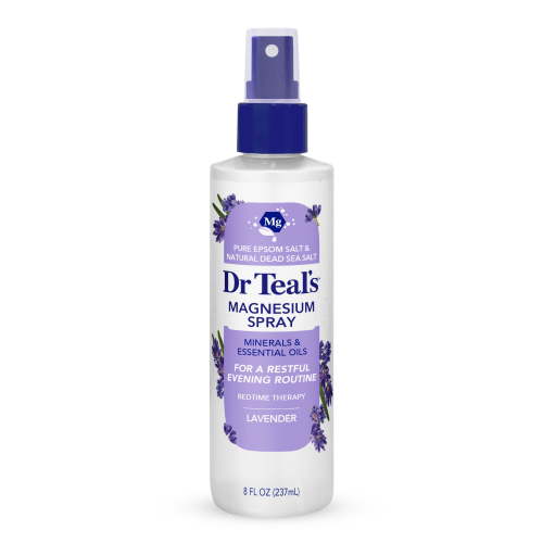 Dr Teal's Soothe & Sleep Magnesium Spray with Lavender Essential Oil, 8 fl oz