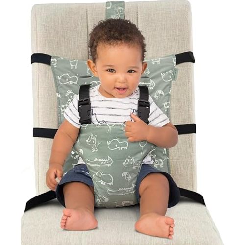 Dreambaby Portable Travel High Chair Harness Seat, Reversible 6M+