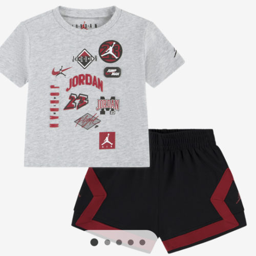 Jordan Dynasty Patch T-Shirt Shorts Set - Boys' Infant | Kids Foot Locker