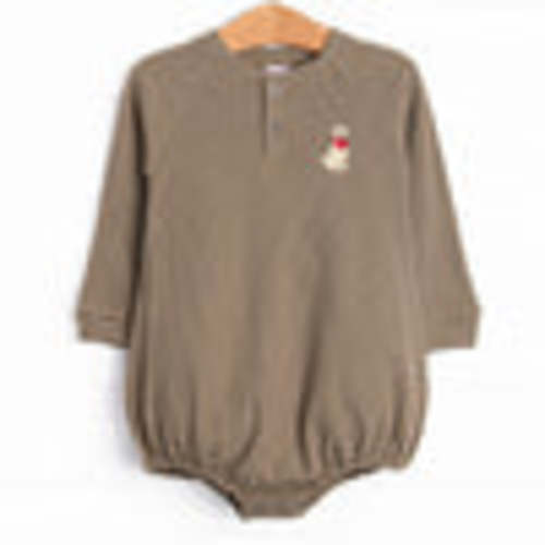 Bandana Bud Embroidered Waffle Knit Bubble, Green – Stitchy Fish