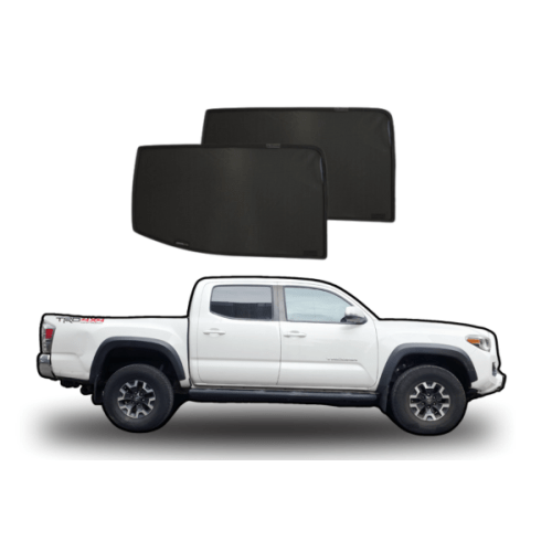 Toyota Tacoma Double Cab 3rd Gen Rear Passenger Door Sun Shades (2016 to 2023) – Snap Shades