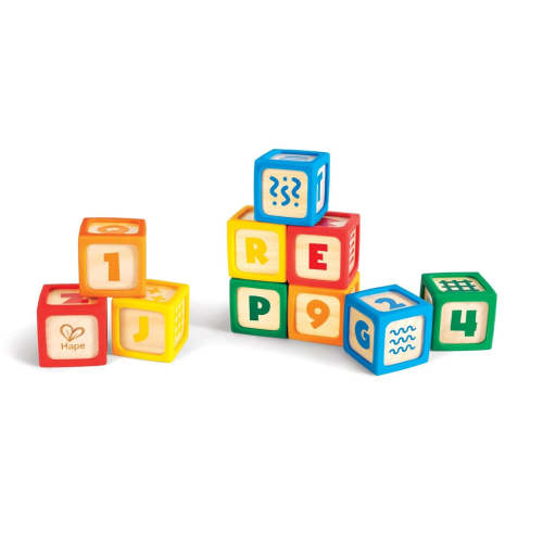 Hape Wood Silicone Blocks