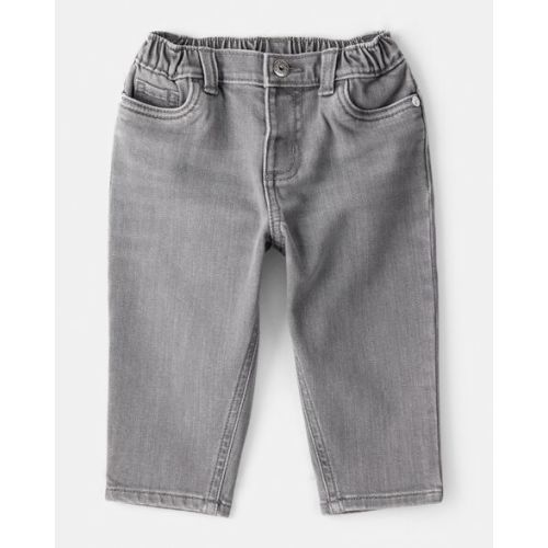 Baby Boy Tapered Washed Jeans - Grey - OshKosh B'gosh | Carter's