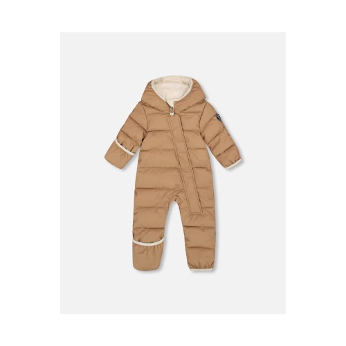 Gender Inclusive One-Piece Cloud Compressible Snowsuit Designed for Car Seat, 3M