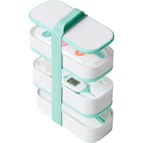 Mobile Medicine Cabinet Travel Kit by Frida Baby | Portable Carrying Case Stocked with Wellness Essentials