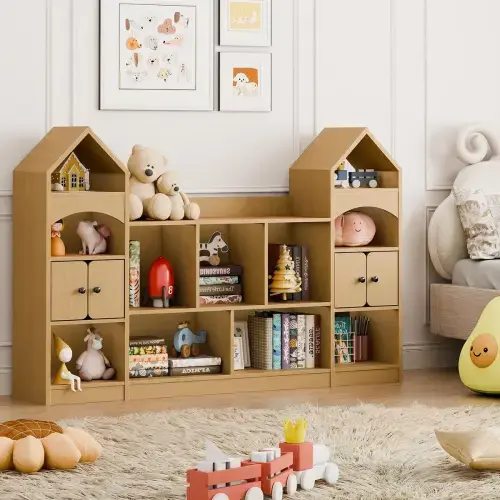 Ophelia & Co. Bookcase And Toy Storage Organizer & Reviews | Wayfair