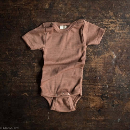Merino Wool bodysuit (0-3 months)