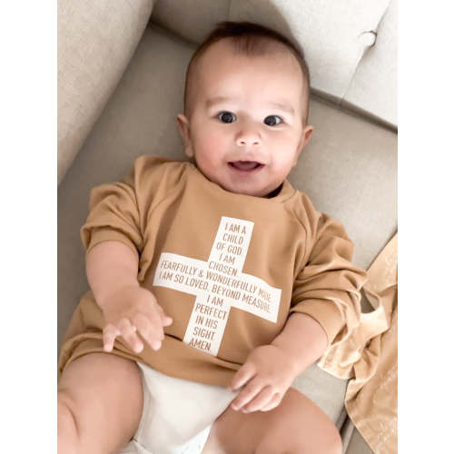 I Am A Child Of God Crewneck Sweater – OUR HOUSE ABOVE