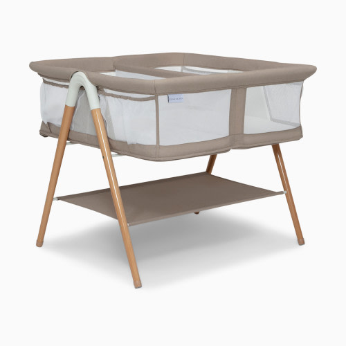 Delta Children Bondi Beechwood Twin Bassinet