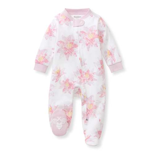 Burt's Bees Baby Water Lily Organic Cotton Sleep & Play - NB