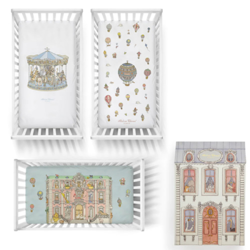 Trio Fitted Sheet Set | Over The Moon