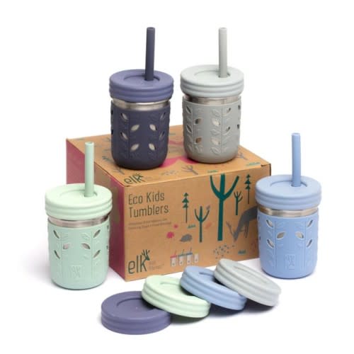 Stainless Steel 10oz Drinking Tumblers + Food Storage