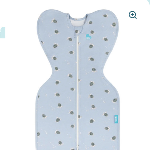 Swaddle Up™ 1.0 TOG Cotton Mist Blue Turtally