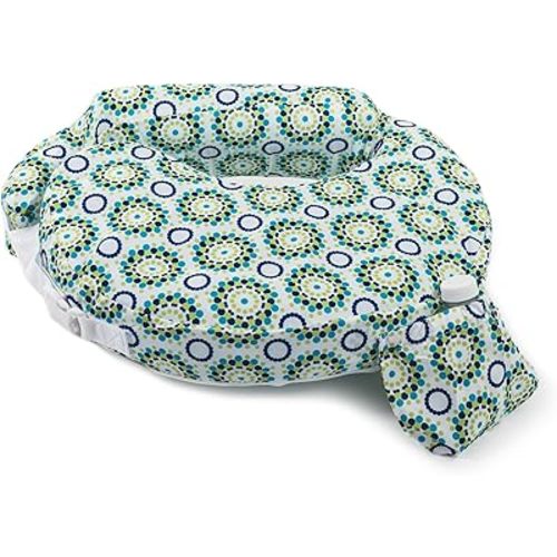 My Brest Friend Inflatable Travel Nursing Pillow For Breastfeeding, Bottlefeeding & Posture Support with Slipcover, Sparkles