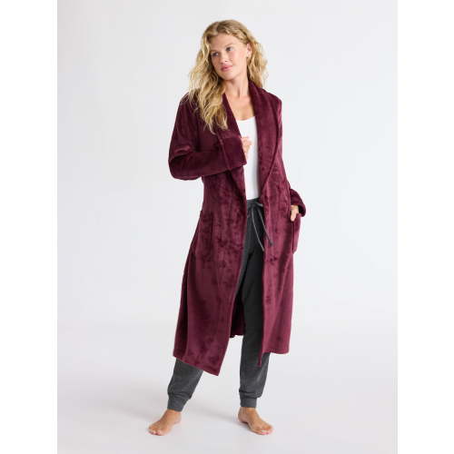 Joyspun Women's Plush Robe, Sizes S-3X