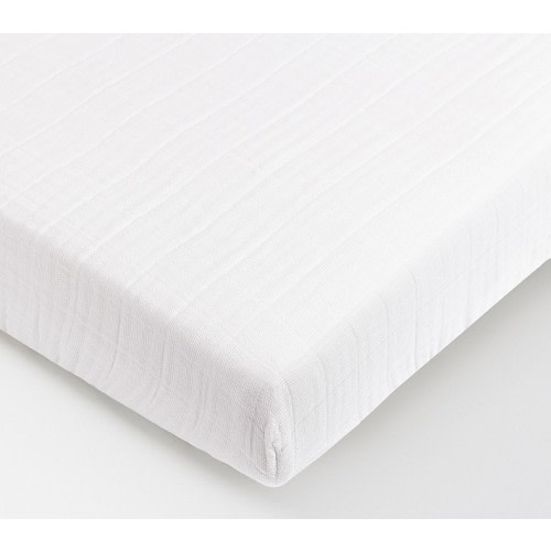 Babyletto Organic Muslin Cotton Mini Crib Fitted Sheet