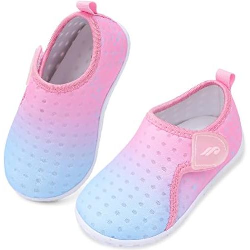 JIASUQI Baby Boys Girls Barefoot Swim Pool Water Shoes Beach Walking Sandals Athletic Sneakers