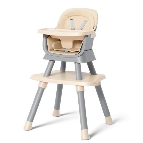 Baby High Chair, 8 in 1 Convertible Highchair for baby