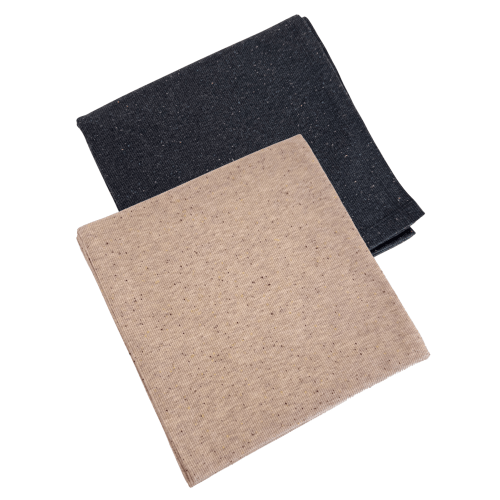 Tan & Charcoal Speckle / Swaddle 2-Pack