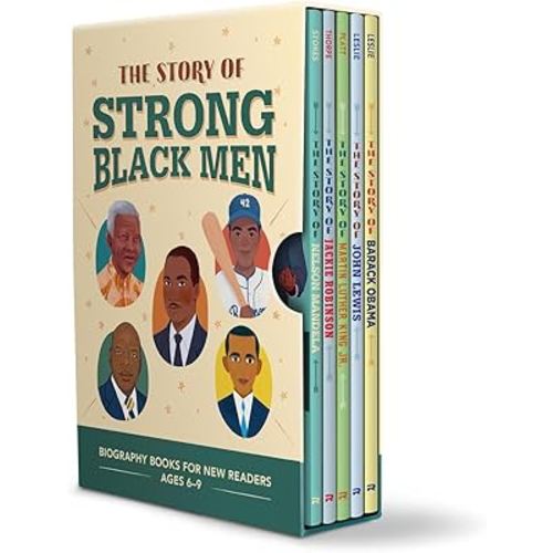 The Story of Strong Black Men 5 Book Box Set: Inspiring Biographies for Young Readers