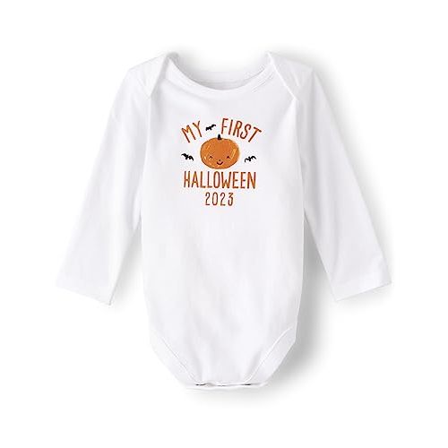 The Children's Place unisex-baby And Newborn Long Sleeve Graphic Bodysuit