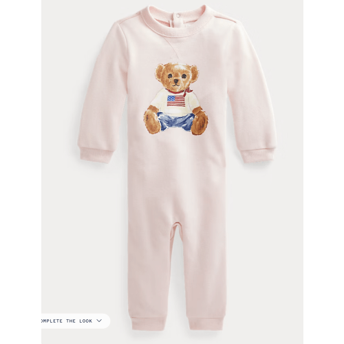 Polo Bear Fleece Coverall
