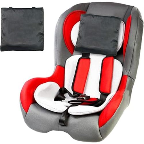 Satin Car Seat Headrest Cover for Babies Baby Hair Protector Soft Silk Feeling Protection Babies,Baby Head Protector and Smooth Protection, Skin-Friendly Head,headrest for car(2 Pack Black)