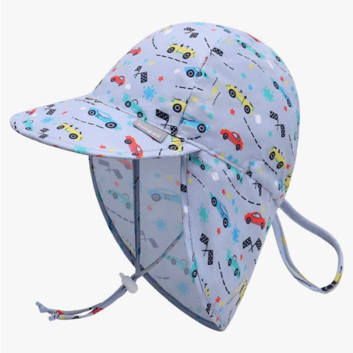 Amazon.com: Duoyeree UPF 50+ Baby Sun Hat, Ear & Neck Protection for Toddlers | Ear & neck UV coverage, anti-drop drawstring, breathable fabric, packable lightweight hat for toddler summer outside
