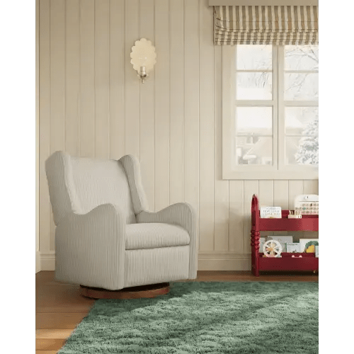 The Drift Glider Recliner - Pebble Stripe
