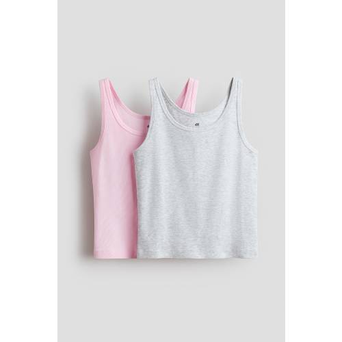 2-PACK RIBBED TANK TOPS