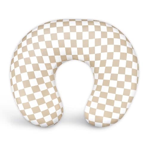 KLWJFK Nursing Pillow and Positioner, Breastfeeding, Bottle Feeding, Baby Sitting Support with Removable Ultra Soft Minky Cover, Tummy Time Support for Baby Boys and Girls (Yollow)