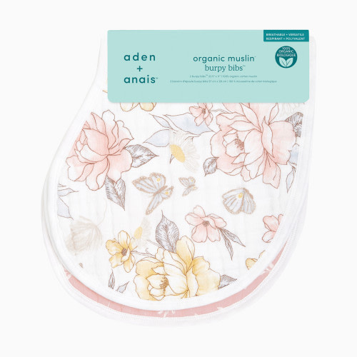Organic Muslin Burpy Bibs (2 Pack) - Earthly
