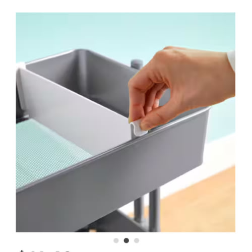 White Cart Tray Dividers by Simply Tidy™, 3ct.