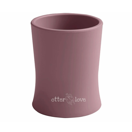 Natural Grip Silicone Training Cup – Woodchuck - otterlove by Platinum Pure | Premium Platinum Silicone Products for Babies & Toddlers