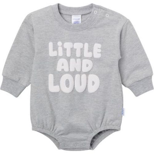 Onesies Brand Baby Neutral Sweatshirt Bubble Romper, Little and Loud, 3-6 Months