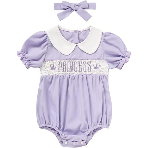 GRNSHTS Baby Girl Romper Newborn Clothes Bodysuit Jumpsuit Baby Girl Clothes Outfit 0-18M