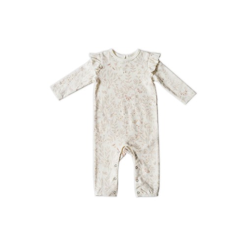 Long Sleeve Ruffle Romper