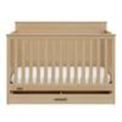 Graco Tristan Driftwood 5-in-1 Convertible Crib with Drawer 04589-407