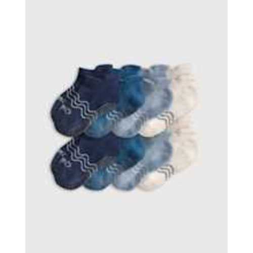 Organic Gripper Ankle Socks 8-Pack - Toddler Boy