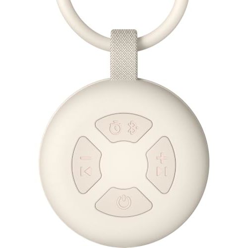 Portable Bluetooth Sound Machine & White Noise Machine Baby | 12 Soothing Sounds,15H Battery,Timer Function,Travel & Baby Essentials, for Outdoor Activities, Baby Nursery and Stroller