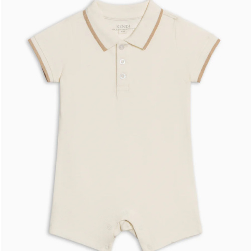 Walter Piqué Polo Romper