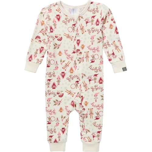 Modern Moments by Gerber unisex-baby Holiday Tight Fitting Footless Pajamas