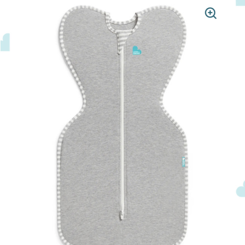 Swaddle Up™ 1.0 TOG Cotton Gray