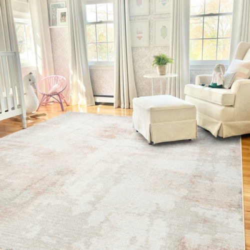 Penelope Natural/Blush - Washable Rug– Tumble