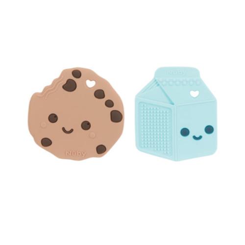 Milk 'n Cookies Silicone Teethers (2 Pack)