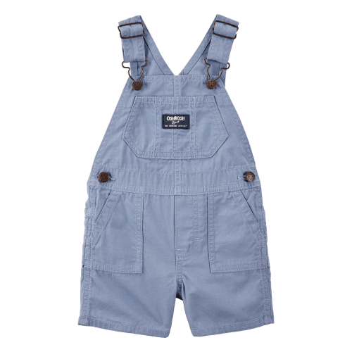 Baby Woven Shortalls - Blue - OshKosh | Carter's