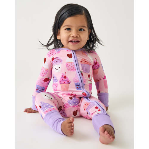 Cupcake Kisses Zippy | Little Sleepies