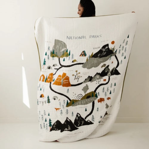 National Parks Throw Blanket