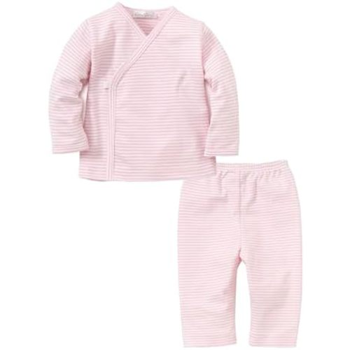 kissy kissy Baby Gender Neutral 100% Pima Cotton Simple Stripes Pant and Cross Tee Set